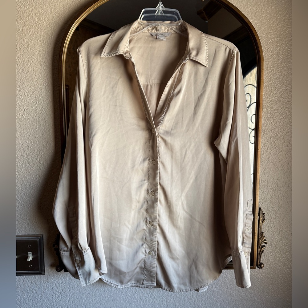 Gold Button Down